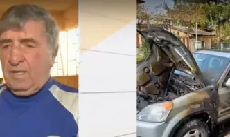 Запалиха два автомобила и един фургон на треньора по борба