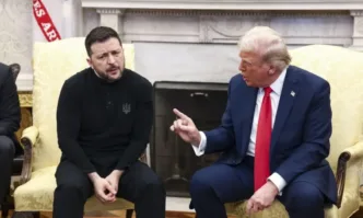 Президентът на САЩ Доналд Тръмп и украинския му колега влязоха