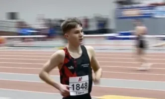 Ангел Дарандашев със сребърен медал на 1500 м при мъжете