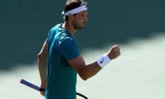 Най добрият български тенисист Григор Димитров се завърна с победа на