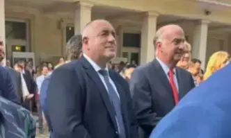 Борисов и американският посланик на прием във Френското посолство