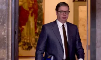 По време на визитата на сръбския президент Александър Вучич в