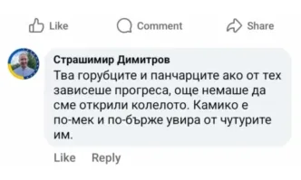 Зам.-кмет на Борис Бонев за жителите на Панчарево: Камико е по-мек и по-бързо увира от чутурите им
