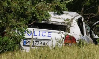 Катастрофа с патрулка край ГКПП Капитан Андреево, има загинал полицай