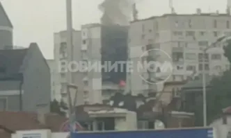 Пожар в жилищна сграда в софийския кв. Надежда