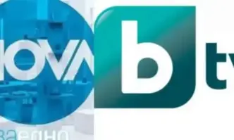 Младите репортери на БТВ Митьо Маринов и Бесте Сабри