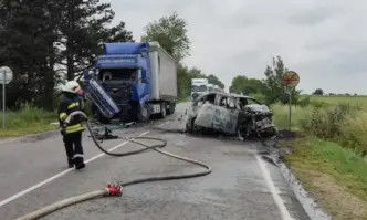 Тежка катастрофа: Двама загинали на пътя Русе - Бяла (ОБНОВЕНА)