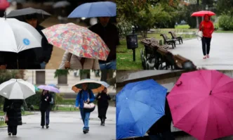 В неделя облаците ще се разкъсат с локални валежи през