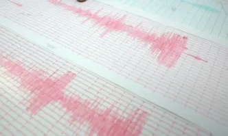 Земетресение близо до София