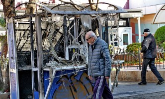 Жена изгоря в павилион за вестници в Пловдив
