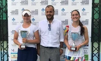 Катерина Димитрова триумфира с титлата на турнир от първа категория на Тенис Европа!
