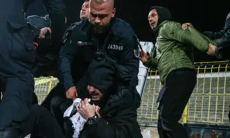 Арестуваха фенове на Левски на стадиона за побой срещу слависти