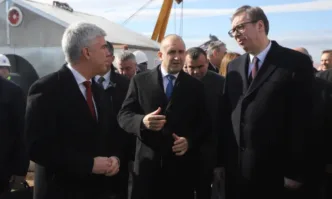 Първа копка на газовата връзка между двете държави беше направена