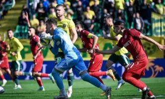 ЦСКА с първа победа като гост, удари Добруджа с 1:0