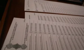 Хартиените бюлетини за гласуване в изборите за народни представители на