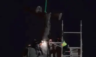 Без произшествия премина нощта пред Паметника на Съветската армия След дългогодишни