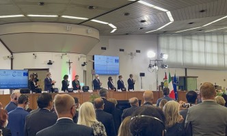 В събитието участваха президентът на Италия и високопоставени държавни представители