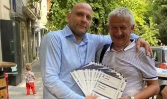 Христо Крушарски купи 106 билета за 106-годишнината на Левски