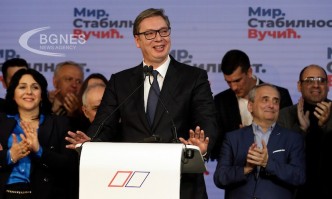 Прогнозните резултати от президентските и парламентарните избори в Сърбия сочат