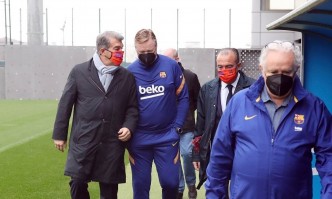 Бившият треньор на Барселона Роналд Куман говори за първи път