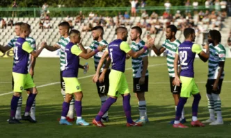 Българският шампион Лудогорец изкова трудна но сладка победа в гостуването