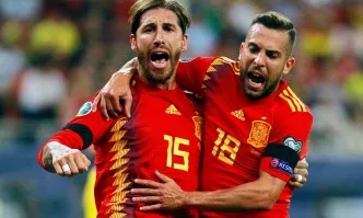 Пет от пет за Испания в евроквалификациите