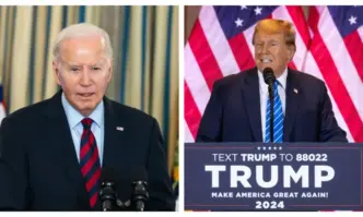 Президентът Джо Байдън и бившият президент на САЩ Доналд Тръмп