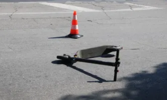 13 годишно момче е в кома след падане от електрическа тротинетка