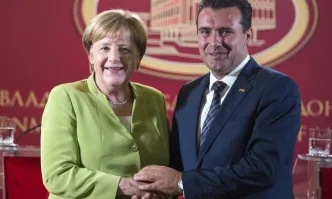Меркел от Скопие: Искам да подчертая ролята на България и Борисов за пробива на Балканите