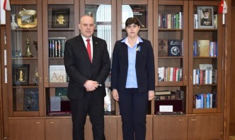 Главният прокурор Иван Гешев се среща с Лаура Кьовеши