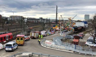Експлозия в оживена жп гара в Мюнхен, има ранени