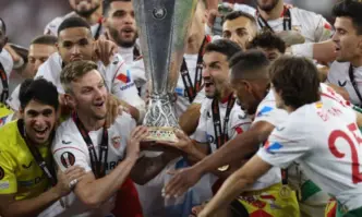Испанците с рекорден седми трофейСевиля отново спечели Лига Европа Рекордьорът по