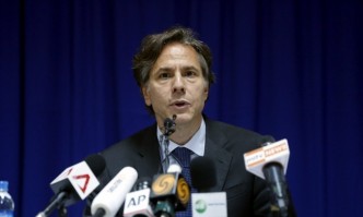 Държавният секретар на САЩ Антъни Блинкън пристигна вчера в Молдова