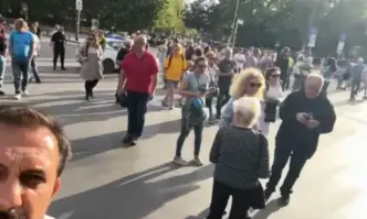 Протест блокира централно кръстовище в София, жители не искат промени в движението
