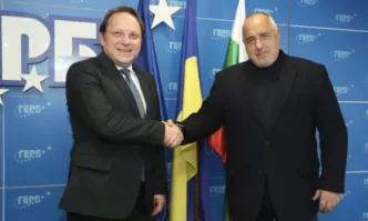 Лидерът на ГЕРБ Бойко Борисов проведе среща с еврокомисаря по