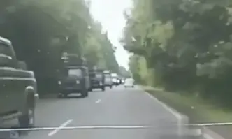 Колоната на ЧВК Вагнер се движи по магистралата в района на Воронеж?