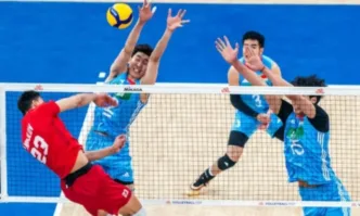 Националният отбор на България по волейбол за мъже записа страхотна