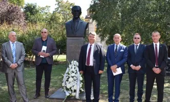 В София откриха паметник на защитника на България - американският президент Удроу Уилсън