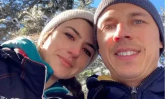 Лена Бориславова и годеника ѝ Мирослав Иванов се отдадоха на