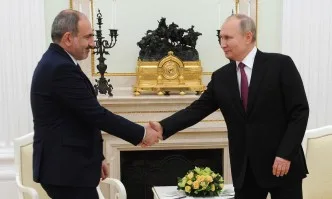 Премиерът на Армения се карантинира: ще има среща с Путин
