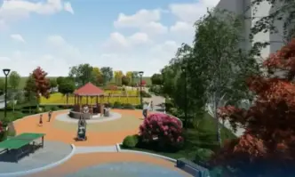Изграждат градинска паркова среда в район Връбница (ВИДЕО)
