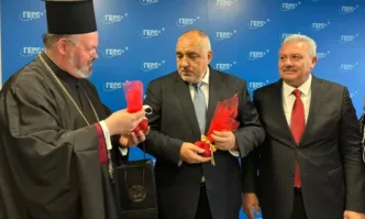 Бойко Борисов е приел в централата на ГЕРБ новоизбраното ръководство