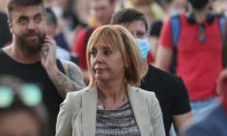 Колтуклиева: Първият протест от години без Манолова да е грабнала микрофона