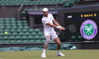 Тенис турнирът от Големия шлем Уимбълдън при мъжете навлезе в