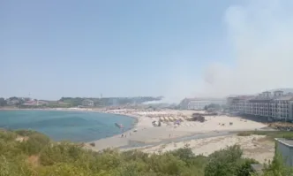 Сигнал за пожар на плаж Нестинарка в Царево е получен