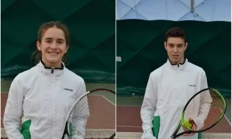 Катерина Димитрова и Динко Динев се класираха за четвъртфиналите на турнир от първа категория на Тенис Европа