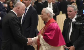 Министър председателят Росен Желязков поздрави Негово Светейшество папа Лъв XIV като