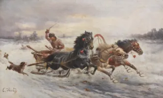 Зимен лов, Adolf Baumgartner - Константин Стоилов