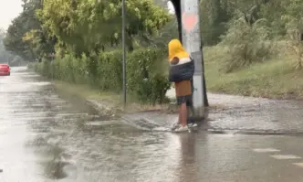 Заради обилните валежи в Белослав е обявено частично бедствено положение