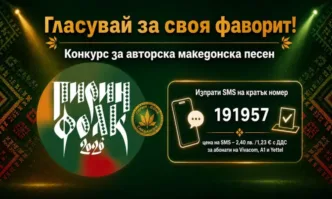 Стартира гласуването за наградата на зрителите в конкурса за авторска македонска песен на Пирин Фолк Сандански 2026